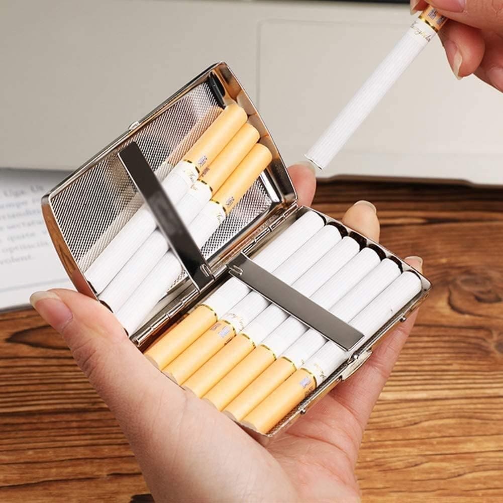 Vintage Printed Cigarette Case, 12 Cigarette Storage Box, Retro Flip Cigarette Dispenser, Ultrathin Portable Men's Cigarette Box, Portable Sealed Waterproof Smoking Case, Portable Cigarette Box, Sleeve Pocket Tobacco Pack Cover Vintage Printed Cigarette Case, 12 Cigarette Storage Box, Retro Flip Cigarette Dispenser, Ultrathin Portable Men's Cigarette Box, Portable Sealed Waterproof Smoking Case, Portable Cigarette Box, Sleeve Pocket Tobacco Pack Cover
